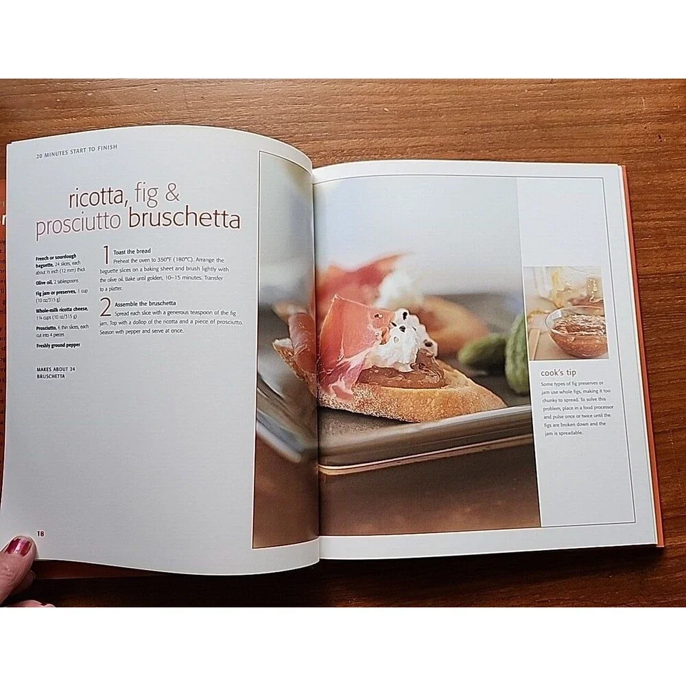 Williams-Sonoma Food Made Fast Small Plates HCDJ 2007 Illustrated